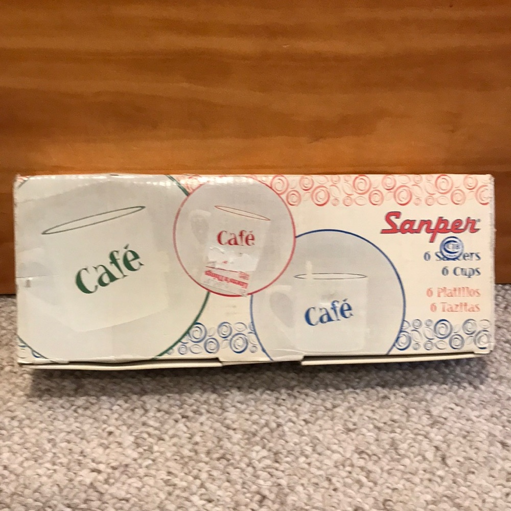 Espresso Cups & Saucers - Picture 2 of 6